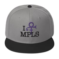 Image 3 of I [PRINCE] MPLS Ballcap (Black Text)