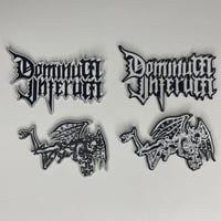 Dominum Inferum - Reviling Embossed Faux Leather Patches