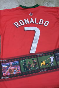 Image 3 of Vintage Ronaldo / Portugal Football Bootleg Shirt 