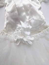 Image 8 of Baby Girl's 1st Birthday Ivory Lace Onesie with Ballerina Tutu