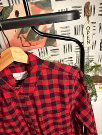 Image 2 of Target checker flannel
