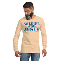 Image 8 of Soldier For Jesus ICE Unisex Long Sleeve Tee