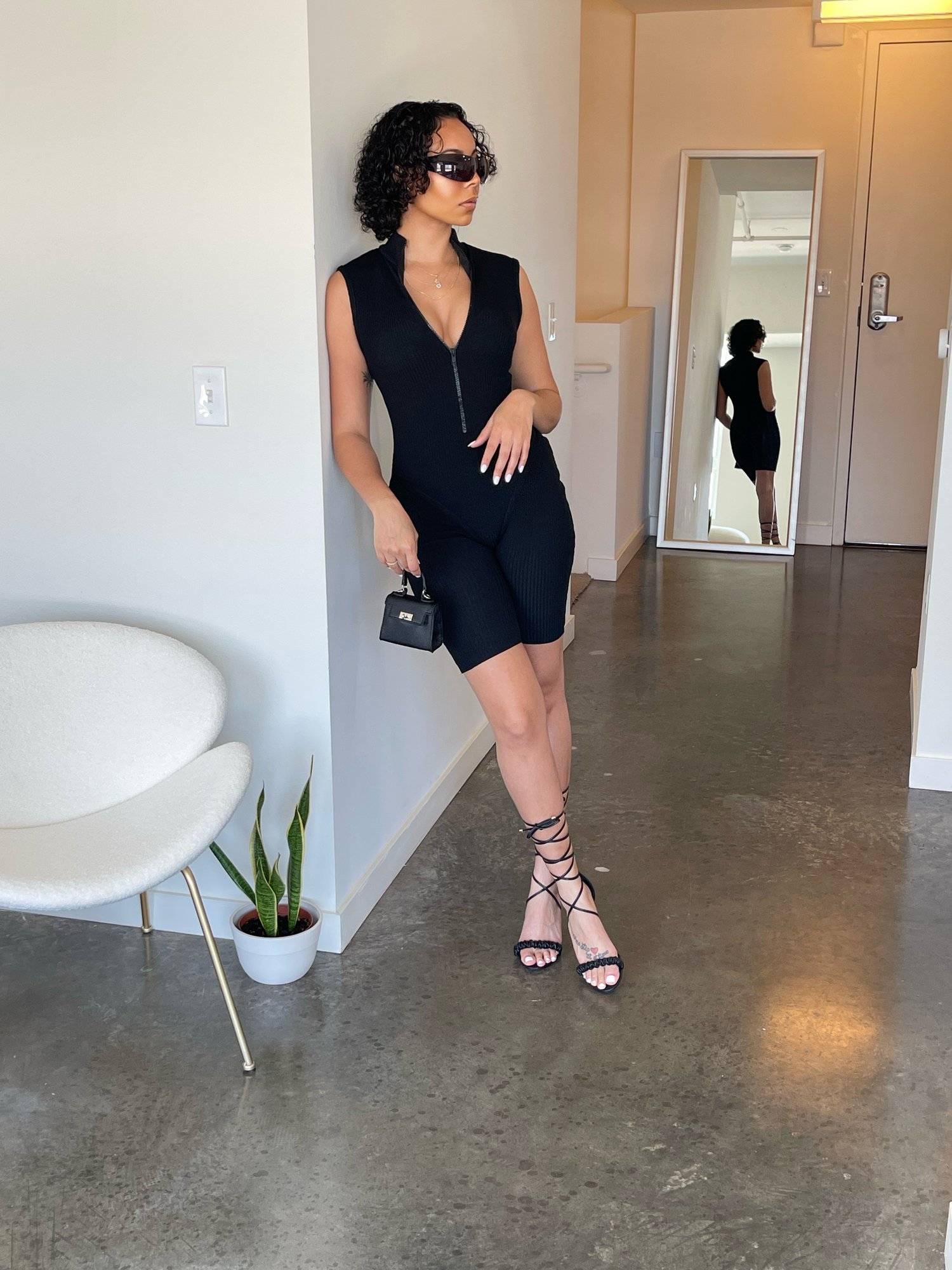 Image of Body Contour Romper