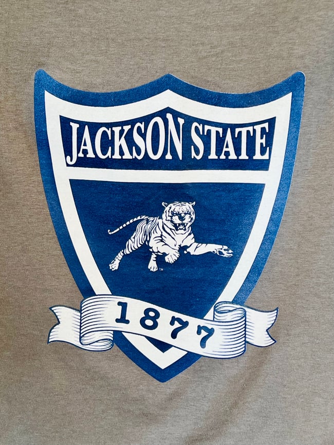 The Heritage T Shirt Jackson State University Chicer Collegiate