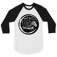 Image 2 of BAD BILLY (1st Logo) 3/4 sleeve raglan shirt