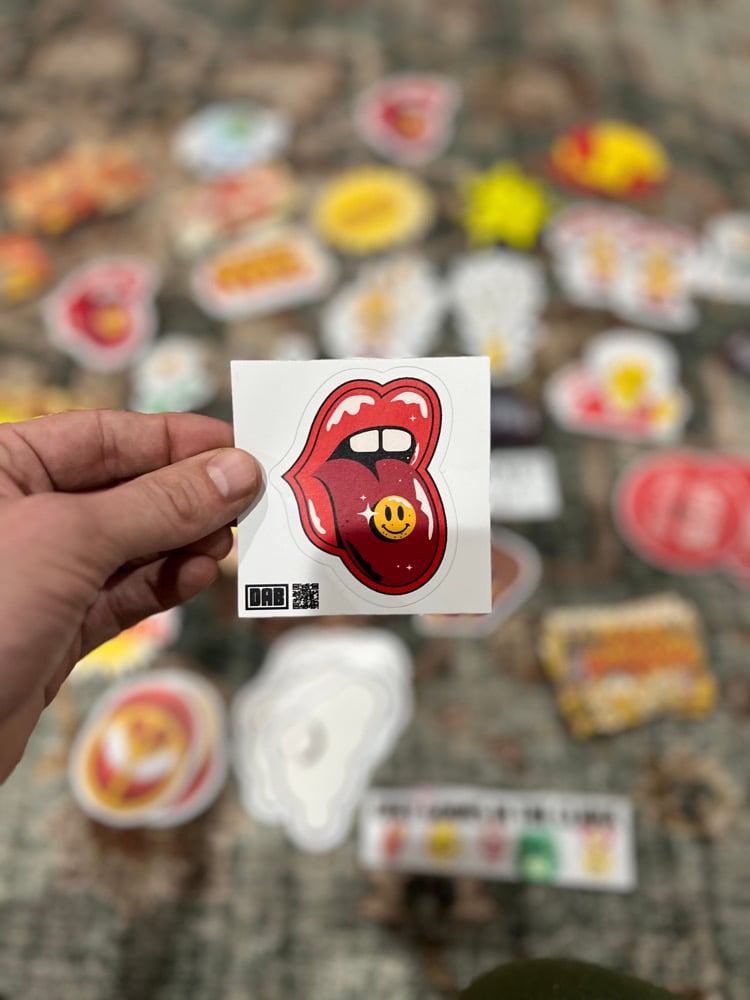 Image of Retro Tongue Trippy 3 Inch