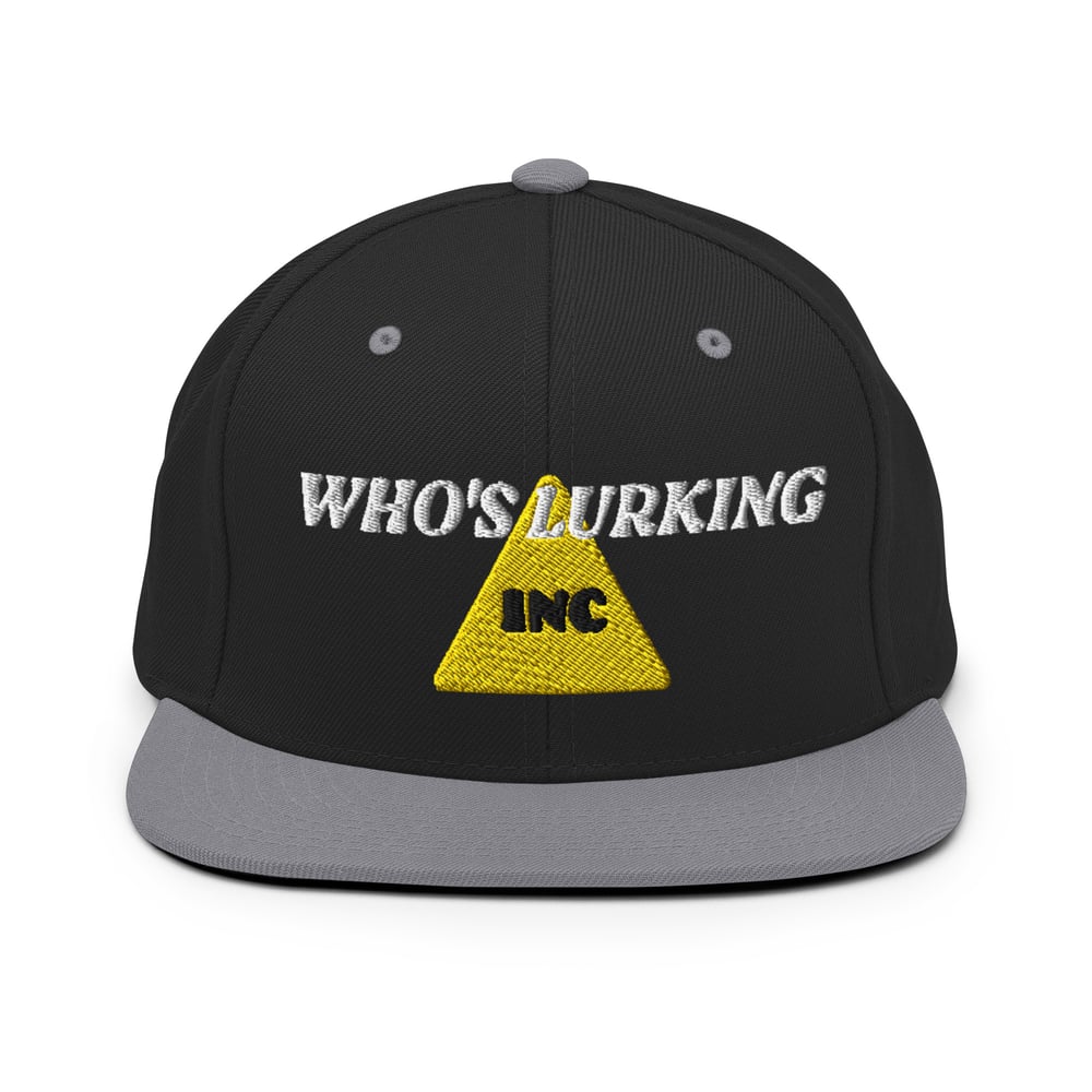 Image of WHO'S LURKING INC SNAPBACK GOLD