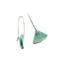 Image 2 of Chrysocolla & Aventurine Earrings