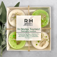 Image 1 of Go Smudge Yourself Tealight Candles