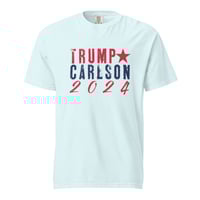 Image 2 of Trump Carlson 2024 - Unisex garment-dyed heavyweight t-shirt