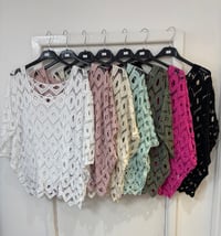 Image 2 of Diamond Crochet Top 