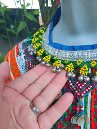 Image 4 of Vintage Fez Crop Tribal Top chest 28-30 Inches 