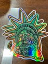 MEGA HOLOGRAPHIC OG LIBERTY STICKERS