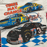 Image 4 of 1996 Dale Earnhardt "Times May Change" AOP Size XL 25.5x32 (Fits XXL)