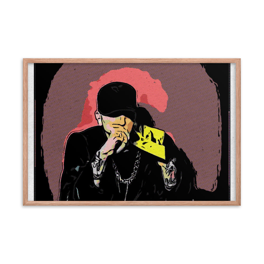 ZEN EXP - Eminem Framed photo paper poster