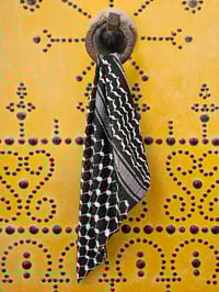 Image 3 of Keffieh Bandana Black Edition - Woven