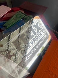 Image 1 of ALL CHROME FELIX CHEVROLET ICONIC LICENSE PLATE