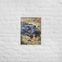 Image 2 of Alligator in River Poster