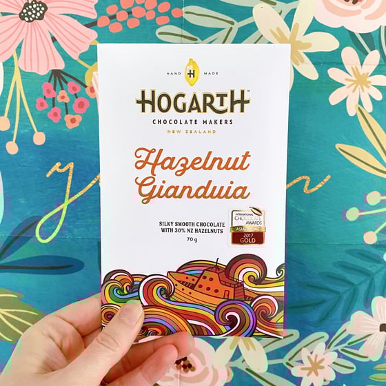 Image of Hogarth Chocolate 45% Cacao Gianduia