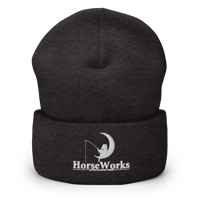 Image 8 of Horse works Cuffed Beanie