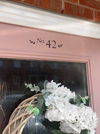 Image 1 of Front Door Personalised Label 