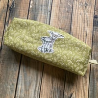 Image 4 of quilted mushroom pouch