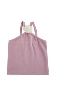 Image 1 of Flower tank top