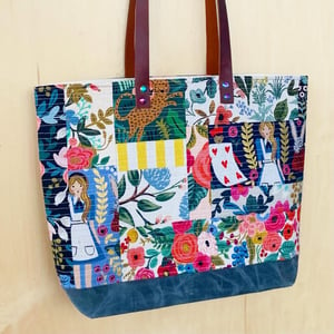 Scraptastic Tote- Rifle Paper Co With Alice #2