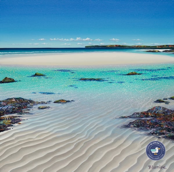 Image of Orkney ripples giclee print 