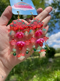 Image 2 of Strawberry Shortcake Cloud Earrings
