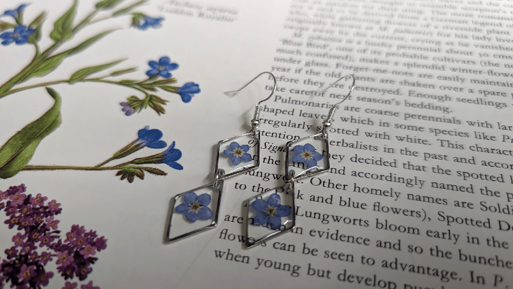 Image of Forget-me-not Earrings