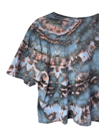 Image 7 of L Crop Tee in Ember Ice Dye