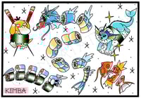 Image 1 of ‘Anime style 2’ Flash Print