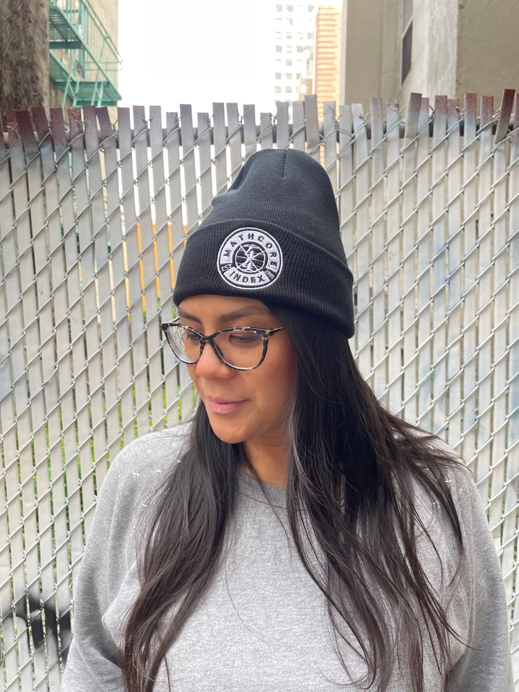 Image of Anti-4/4 beanie (black)