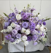 Image 1 of 80 cm lavender, purple and a touch of white For rent only 