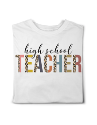 Image 10 of School Title Shirts (White)