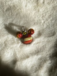 Image 1 of Honey Bee Mickey Head Pendant