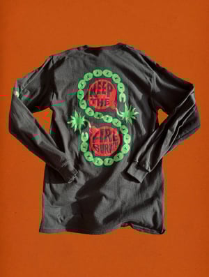 Image of Fire longsleeve tee
