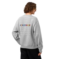 Image 3 of Oversized heavyweight sweatshirt Autism Acceptance Week 