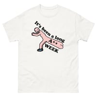 Image 1 of LONG A** WEEK GRAPHIC T