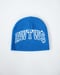 Image of RWTW$ SKULLY BEANIE ( BLUE/WHITE ) 