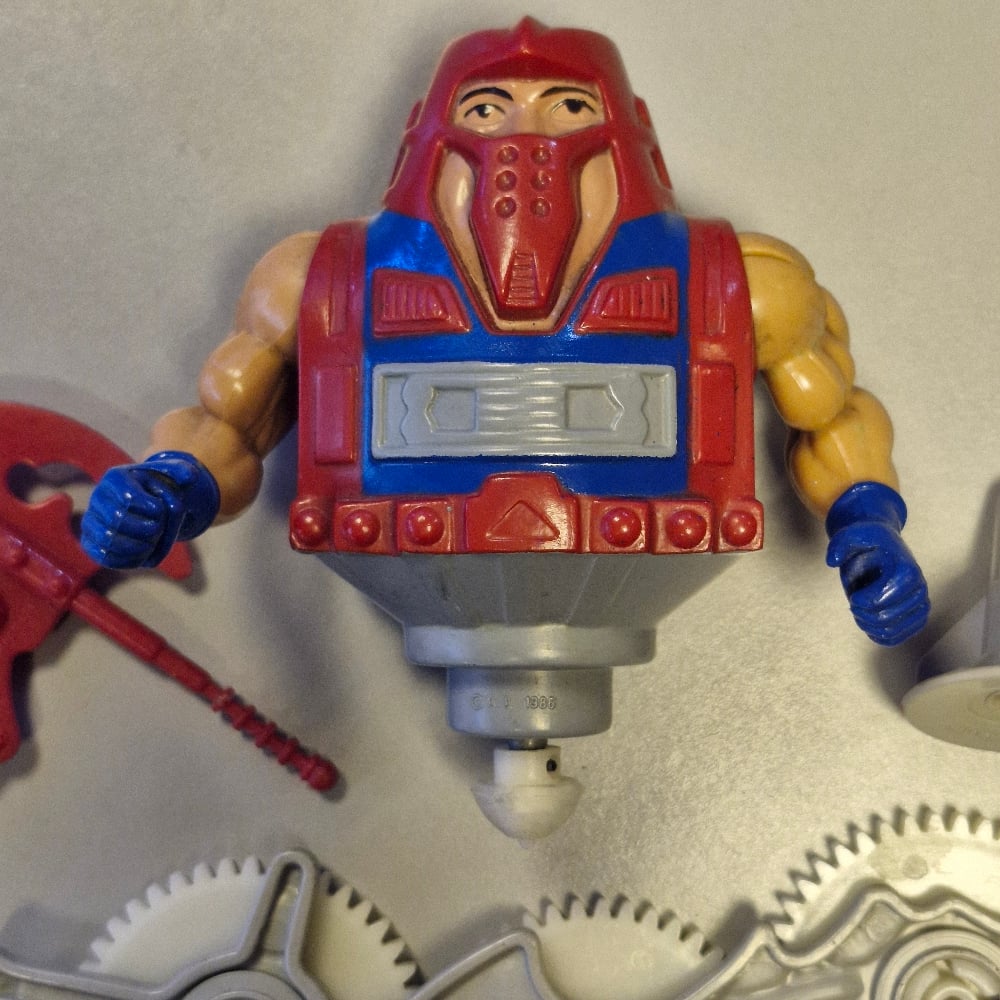 Image of Vintage Masters of the Universe Rotar Action Figure – Original 1980s MOTU