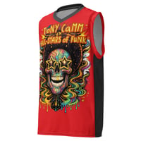 Image 1 of ALL-STaRS oF FuNK One Rhythm Jersey Tank Red
