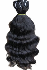 Image 3 of 100% Raw "Indian Natural Wavy" Single Bundles