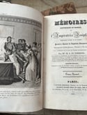 Mémoires et secrets de l’Imperatrice Josephine, par Melle Le Normand, 1827, ex. signés!!