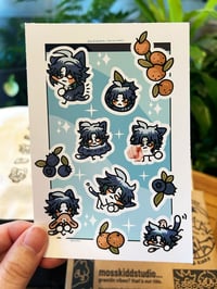 Image 1 of XIAO KITTY | Genshin Impact ✦ Sticker Sheet