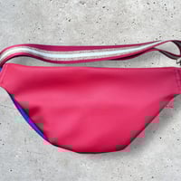 Image 3 of Large royal blue and red bumbag