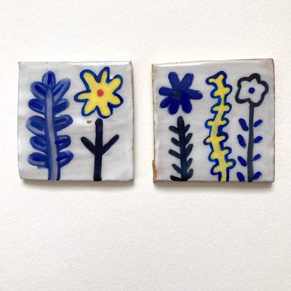 Image of Flower tiles