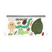 Image 9 of Dog & Frog 2026 Desktop calendar