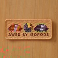 Image 2 of Awed by Isopods Iron-On Patch